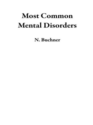 cover image of Most Common Mental Disorders